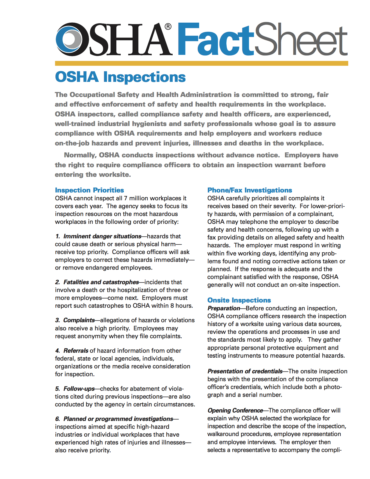 Osha Safety Data Sheets Printable